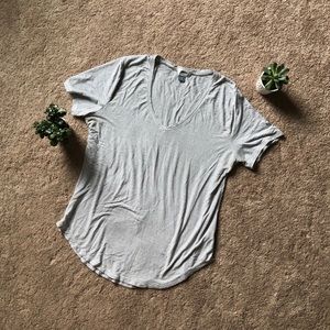Old Navy Striped V-Neck Top